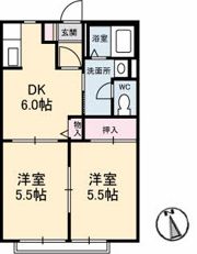 メゾンプリンキピア A棟の間取り画像