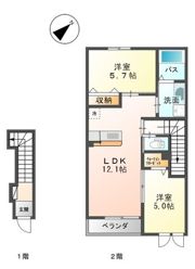 アメニティハイツ ファミリアの間取り画像