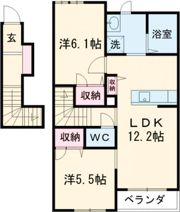 ROYAL YORK Ⅳ B棟の間取り画像