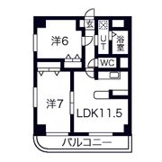 セントラルコート今伊勢の間取り画像