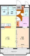 Brightly place(ブライトリィ プレイス)の間取り画像
