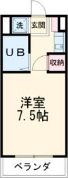 アップライト三田の間取り画像