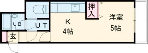 ライオンズマンション函館湯川第3の間取り画像