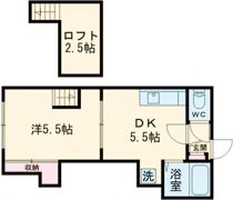 ハイツヒロⅤの間取り画像