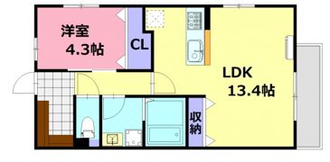 アーデル美鈴園の間取り画像