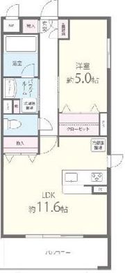 グランシャトー新在家の間取り画像