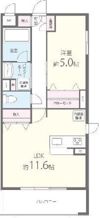 グランシャトー新在家の間取り画像