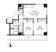 シティコア鶴見の間取り画像