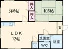クリスタルメゾン上白川の間取り画像