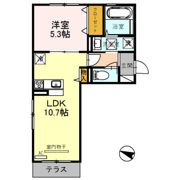 アソシエ高松東の間取り画像