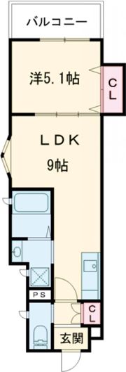 クリエオーレ徳庵の間取り画像