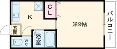 サンモールの間取り画像