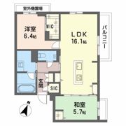 Balloonflower Northの間取り画像
