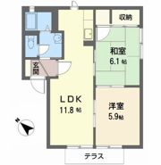 ハイツ あっと・ほうむ?の間取り画像
