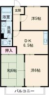 ハイステップ花田Aの間取り画像