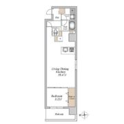 GLAM STELLA松屋町の間取り画像