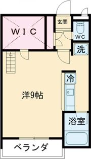 セザンヌ飯村 Bの間取り画像