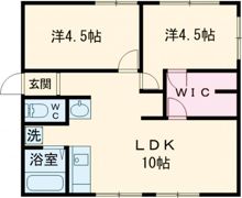 ミーツェ森の間取り画像