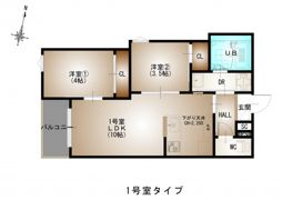 Regalest-F 井口1の間取り画像