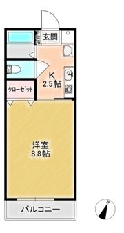ハイムメヌエットの間取り画像