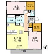クレール古新開の間取り画像