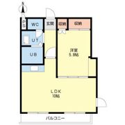 KC中の島の間取り画像