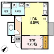 クレール18の間取り画像