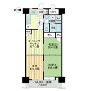 ライオンズマンション春日町の間取り画像