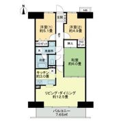 エミナンスリバーステージ仙台南の間取り画像