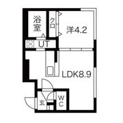 PRIME COURT麻生中央(プライムコート麻生中央)の間取り画像