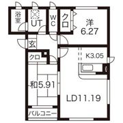 アヴニール(マンション)の間取り画像
