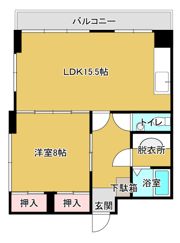 フジコービルⅡの間取り画像