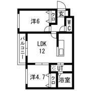 KKルミナスの間取り画像