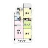 マンションリバーストーンの間取り画像
