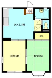 ハイツZCの間取り画像