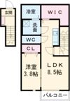 ヴィクトワールさやかの間取り画像