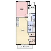 Surplus Two Riverside Hill寿Aの間取り画像