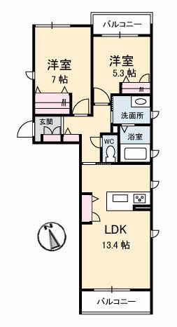 間取図