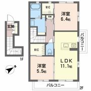 シャーメゾン真彩 N50の間取り画像