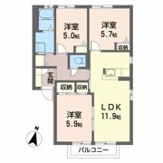 PLANET 2の間取り画像