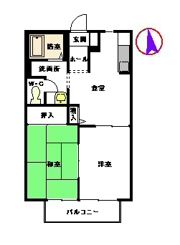 ラ シャンスの間取り画像