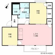フローラルパレス A棟の間取り画像