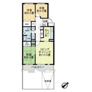 テレパレス日限山の間取り画像