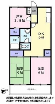 エミネンス山手台の間取り画像