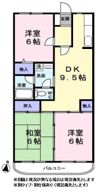 サン・クレスト小林の間取り画像