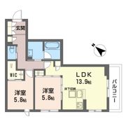 NレジデンスIの間取り画像