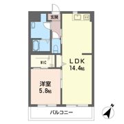 ハッピー メゾンの間取り画像