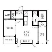 Tidy大江の間取り画像