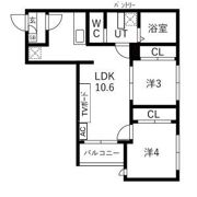 Tidy大江の間取り画像