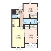 ラフェスタ桜ヶ丘の間取り画像
